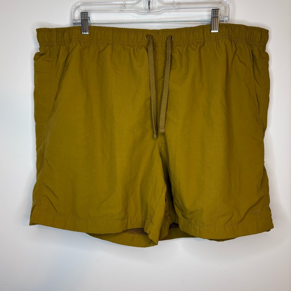 DSG NWT Men’s XXL Honey Brown Rec Shorts 6in Nylon Short
